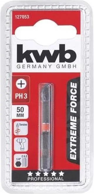 Bit 50mm Impact Ph 3 Kaart by KWB – product image 1 of 3