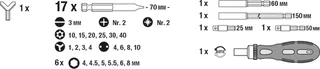 Bit-Set in Aluminiumkoffer - 92-delig van KWB – productafbeelding 3 van 3
