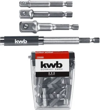 Bitset met verlengstukken en adapter (23-delig) von KWB – Produktbild 1 von 3