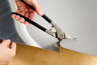 blikschaar / plaatschaar - 260 mm - Rechtssnijdend - Plaatwerk tot 1.5 mm - 407700 de KWB – image du produit 2 sur 3