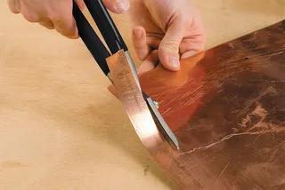 blikschaar / plaatschaar - 260 mm - Rechtssnijdend - Plaatwerk tot 1.5 mm - 407700 de KWB – image du produit 2 sur 3