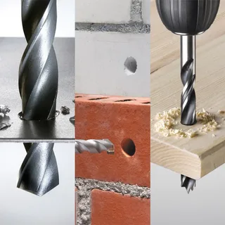 Borenset HSS Steen - Metaal en Hout 3-4-5-6-8mm - 9-delig by KWB – product image 2 of 3