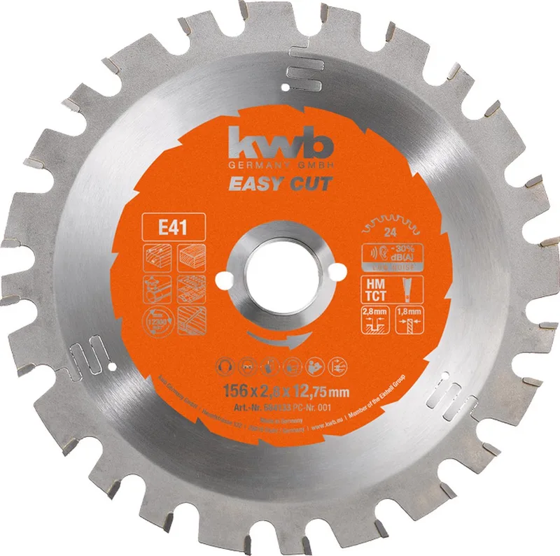 Cirkelzaagblad hardmetaal, diameter: 160, aansluiting: 20 mm de KWB – image du produit 1 sur 2