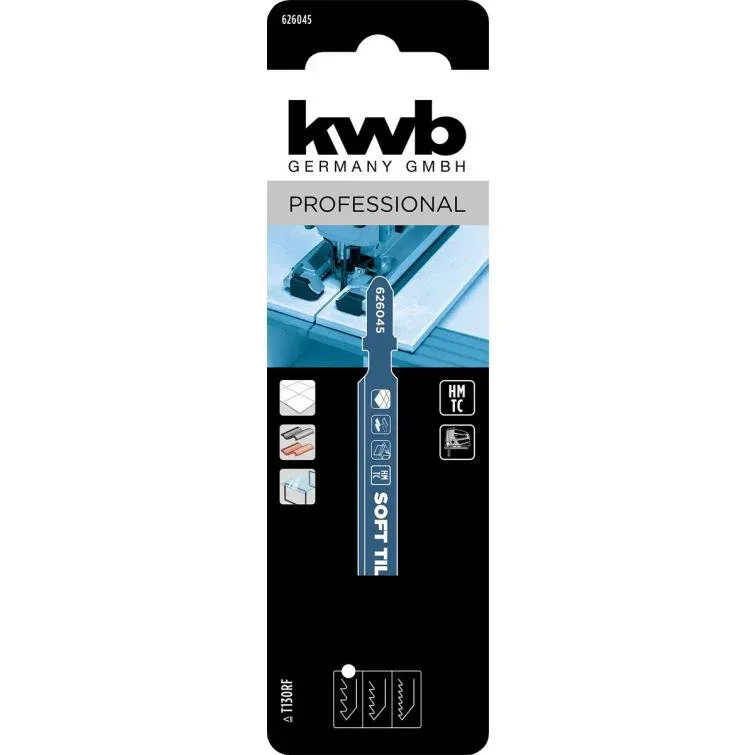 Dec.zaagblad carbide v. tegels fijn KWB van KWB – productafbeelding