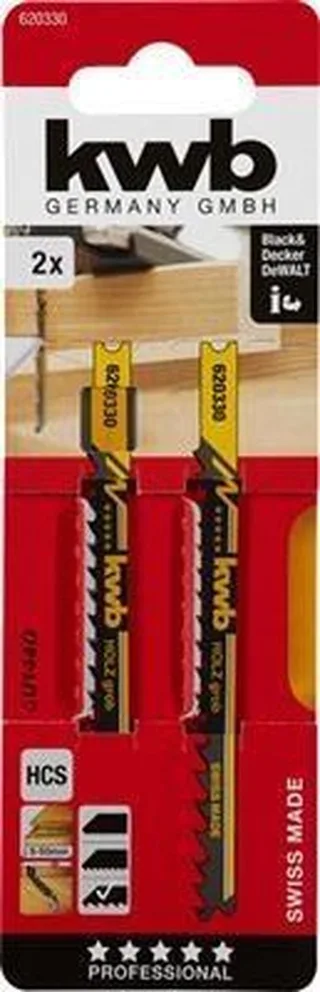 Decoupeerzaagblad - Hout Star Grof 6203-30 by KWB – product image 1 of 2