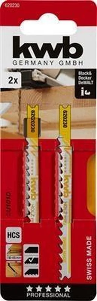 Decoupeerzaagblad - Hout Star Middel 6202-30 by KWB – product image 1 of 2