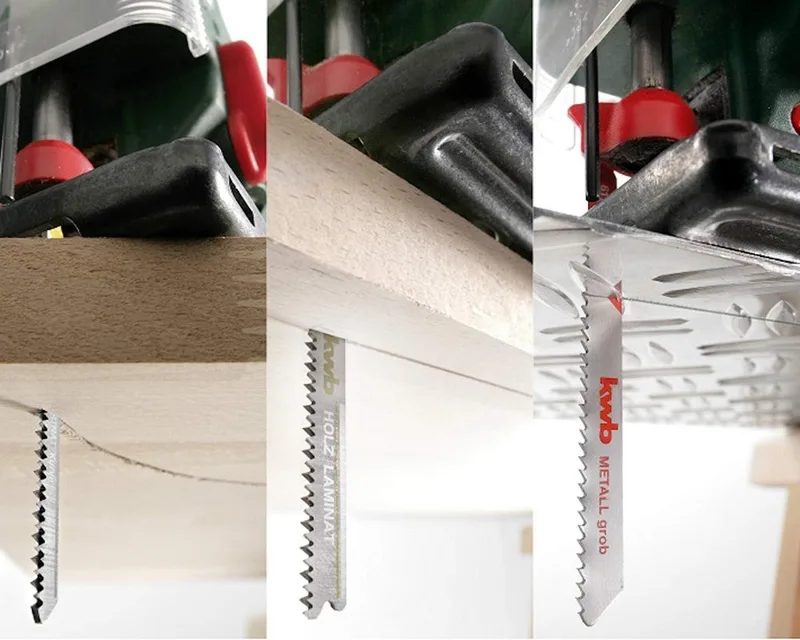 Decoupeerzaagbladen 10-Delig van KWB – productafbeelding 3 van 5