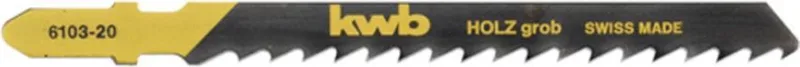 Decoupeerzaagbladen - Bocht Hout 6106-20 von KWB – Produktbild