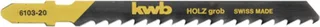 Decoupeerzaagbladen - Hout Middel 6102-20 by KWB – product image 1 of 2