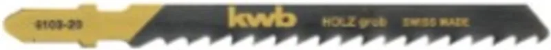 decoupeerzaagbladen metaal, hout in casette de KWB – image du produit