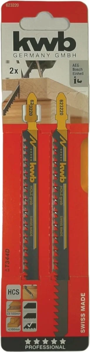 Decoupeerzaagbladen - Multi 6232-20 (2) van KWB – productafbeelding