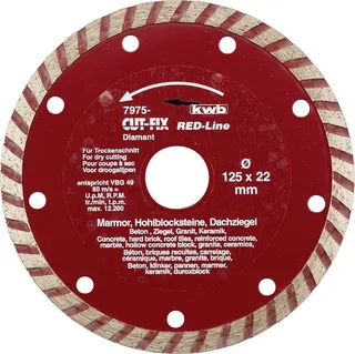 Diamantschijf - 115 Red Line 7971-40 von KWB – Produktbild 1 von 2