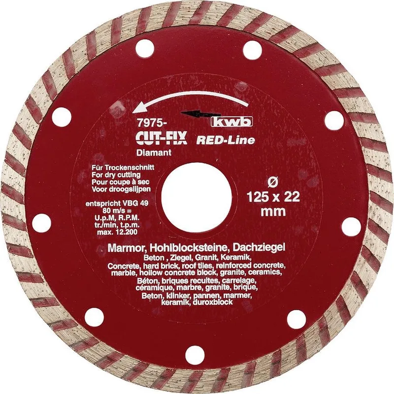 Diamantschijf - 115 Red Line 7971-40 von KWB – Produktbild 1 von 2