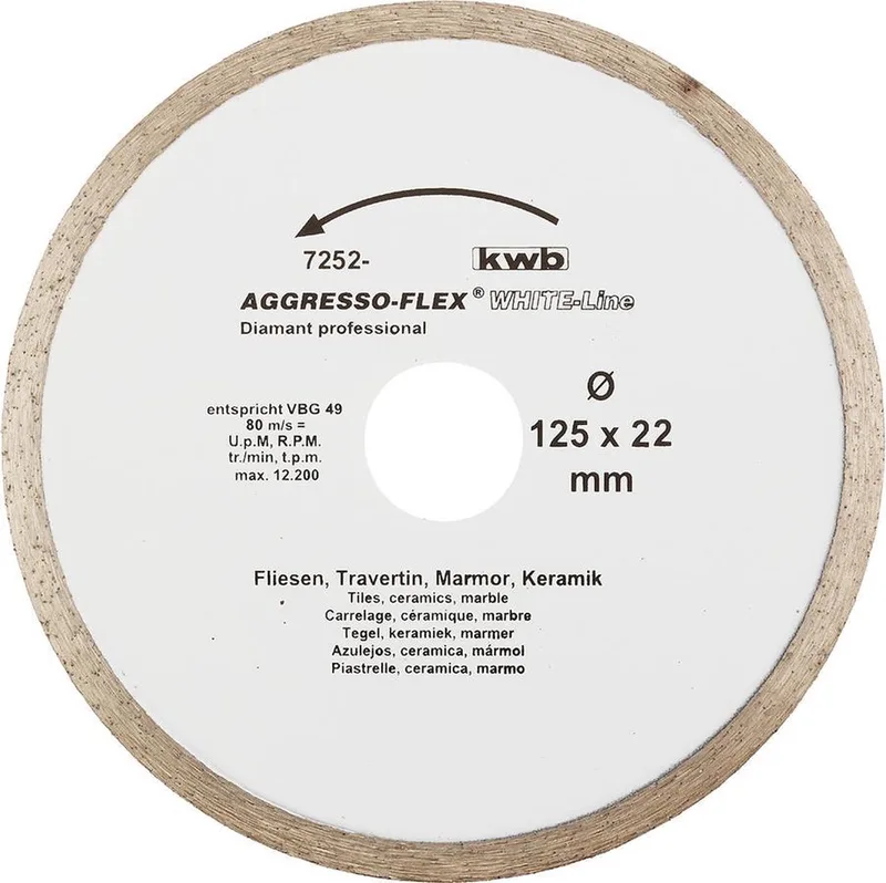 Diamantschijf 115 - White Line 7251-40 van KWB – productafbeelding