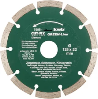 Diamantschijf - 125 Green Line 7985-40 by KWB – product image 1 of 2