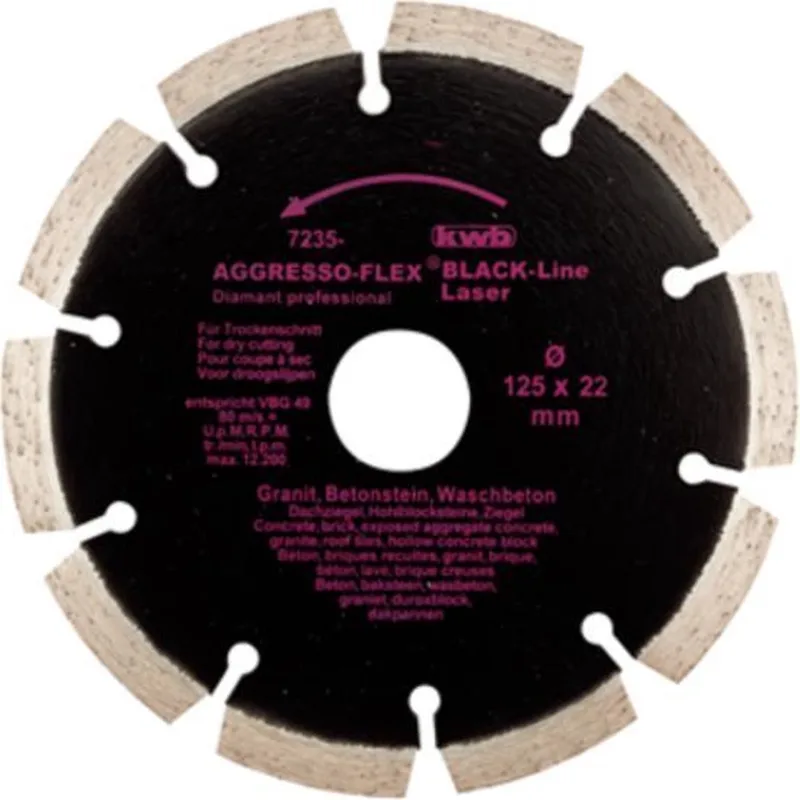 Diamantschijf - Universeel 125 7235-40 de KWB – image du produit