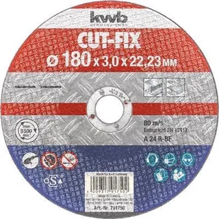 Doorslijpschijf Metaal - 180 mm by KWB – product image 1 of 2