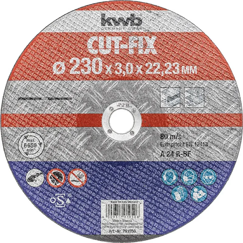 Doorslijpschijf Metaal - 230 mm de KWB – image du produit 2 sur 2