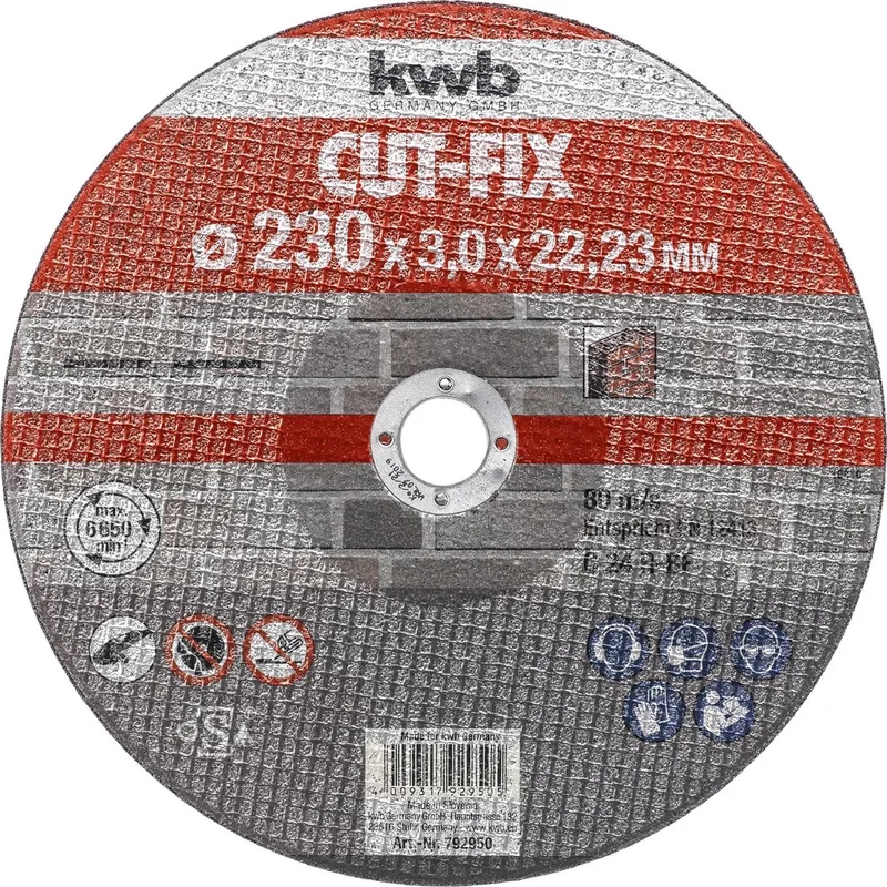 Doorslijpschijf Steen 230 mm by KWB – product image 1 of 2