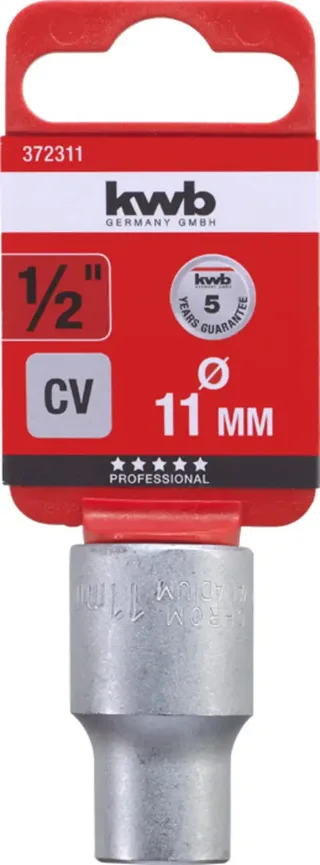 Dopsleutel - 1/2" - 11 mm från KWB – produktbild 2 av 2