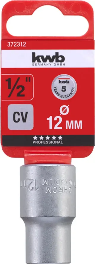 Dopsleutel 1/2" - 12 mm von KWB – Produktbild 2 von 2
