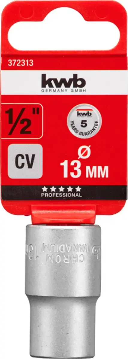 Dopsleutel 1/2" - 13 mm de KWB – image du produit 2 sur 2