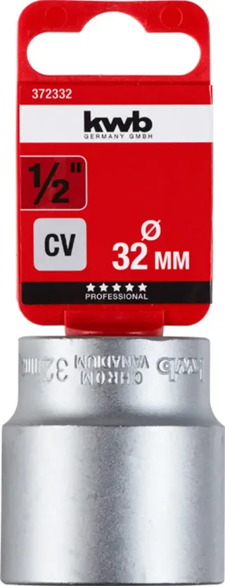 Dopsleutel 1/2" - 32 mm by KWB – product image 2 of 2