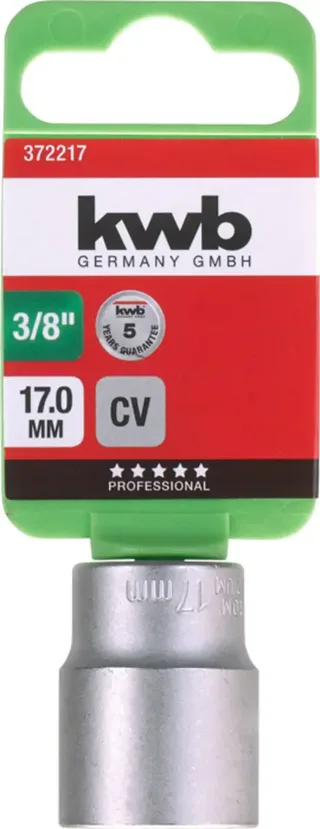 Dopsleutel - 3/8'' 17 mm by KWB – product image 2 of 2