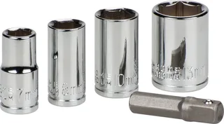 Dopsleutelset en Adapter de KWB, Kleurloos – image du produit 1 sur 3
