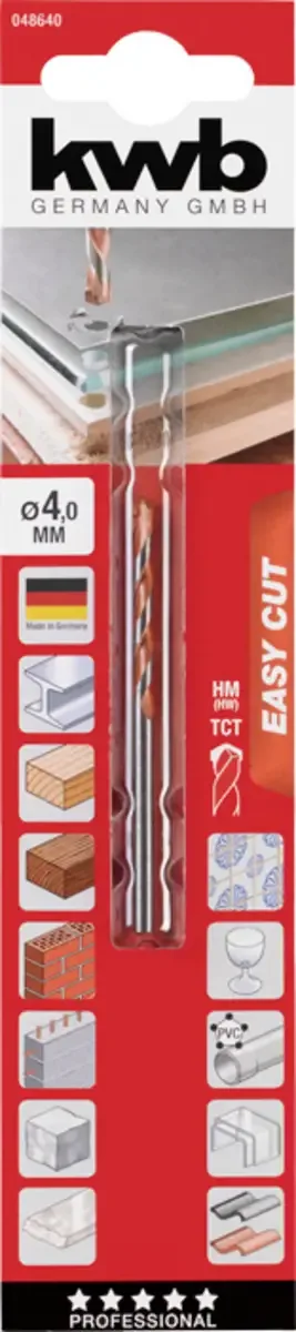 EASY-CUT All-Bohrer 4,0 mm SB by KWB – product image 3 of 3