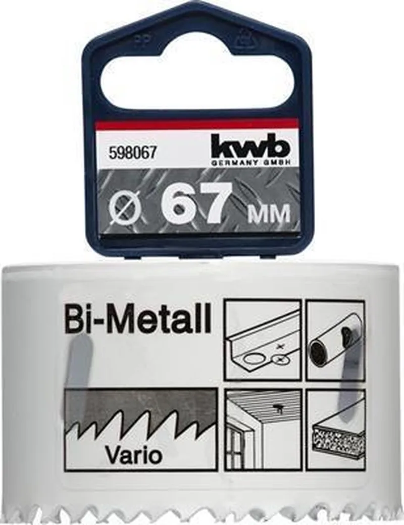 kwb 598067 Scie-cloche 67 mm C45 1 pc(s) de KWB – image du produit 1 sur 2