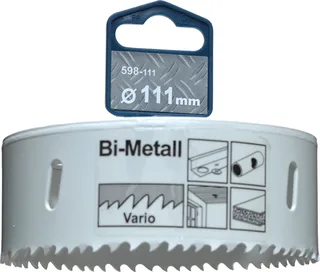 gatenzaag Ø 111 mm - Bi-metaal - 8% kobalt - Voor staal en hout - 598111 by KWB – product image 1 of 2