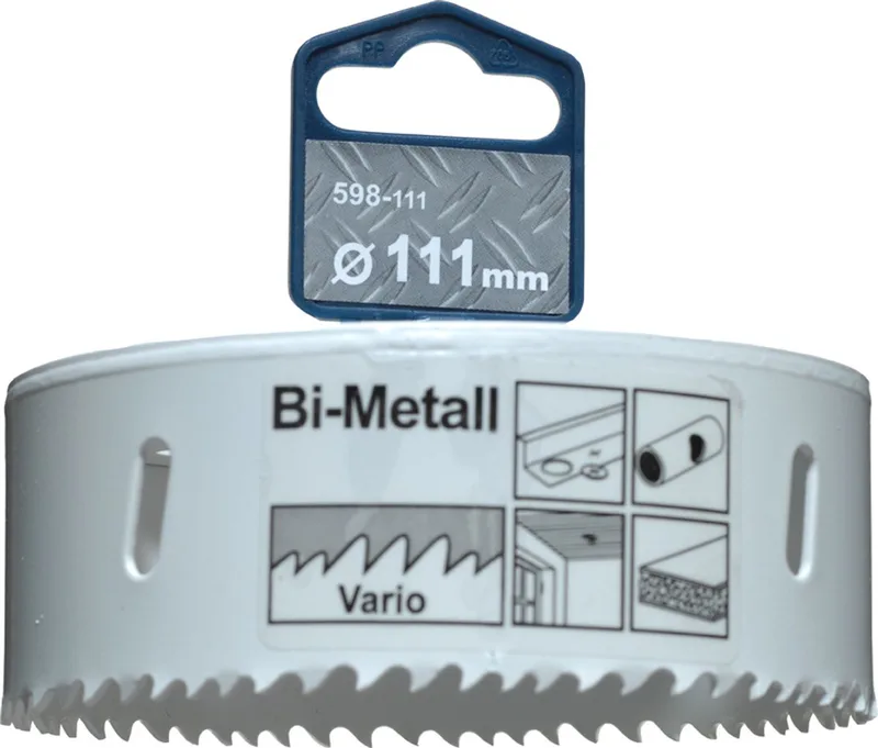 gatenzaag Ø 111 mm - Bi-metaal - 8% kobalt - Voor staal en hout - 598111 by KWB – product image 1 of 2