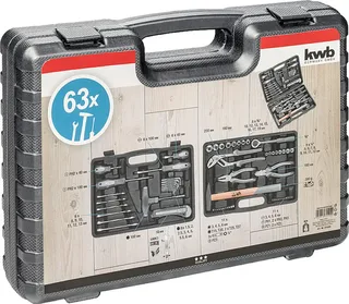 Gereedschapskoffer 63 delig by KWB, Silver – product image 2 of 2