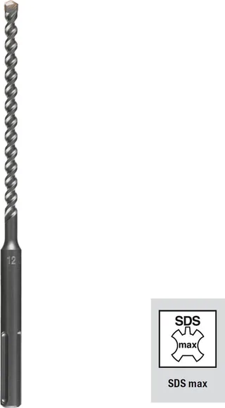 hamerboor - Ø 12 mm - Lengte 340/200 mm - SDS Max by KWB – product image 1 of 3