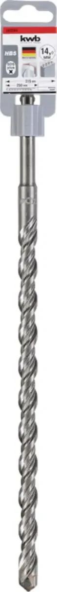 hamerboor - Ø 14 mm - Lengte 315/250 mm - Steen en beton - SDS Plus - 243244 de KWB – image du produit 3 sur 3