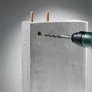 hamerboor - Ø 22 mm - Lengte 520/400 mm - Quattro snijkop - SDS Max - 195222 de KWB – image du produit 2 sur 2