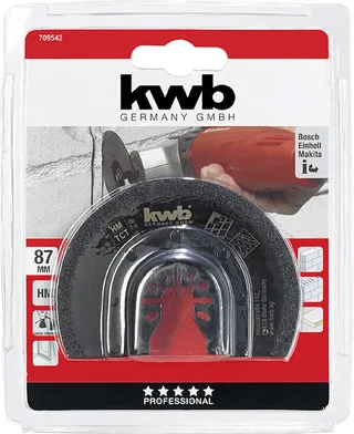 Hm Zaagblad Halfrond 85 mm by KWB – product image 3 of 3