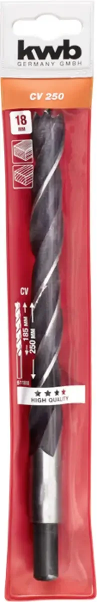 Houtspiraalboor - 18 mm de KWB – image du produit 3 sur 3