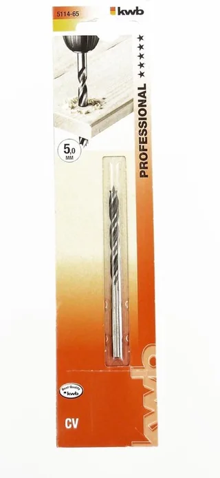 Houtspiraalboor op Kaart - 5 mm de KWB – image du produit 1 sur 3