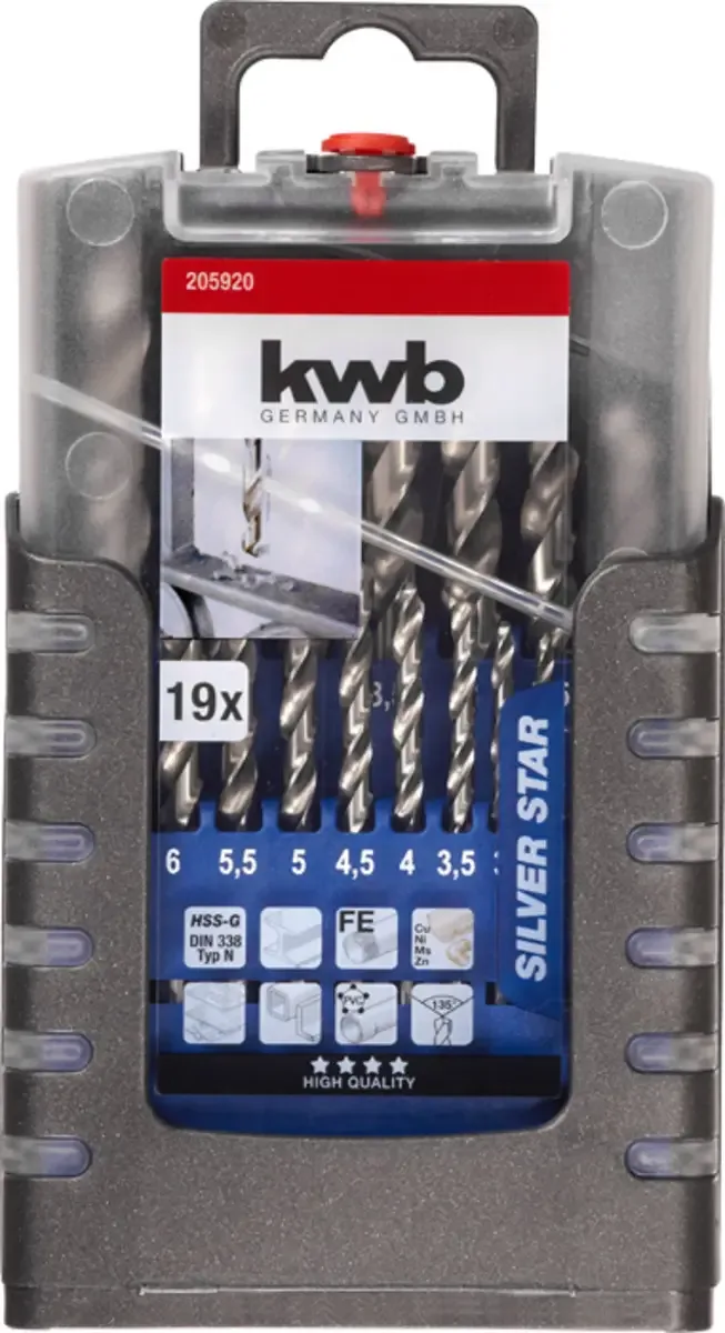 SILVER-STA Comp-Box1-10 19-tlg von KWB – Produktbild 3 von 3