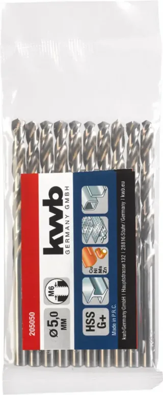 HSS Silverstar Metaalboor - 5,0 mm de KWB – image du produit 3 sur 3