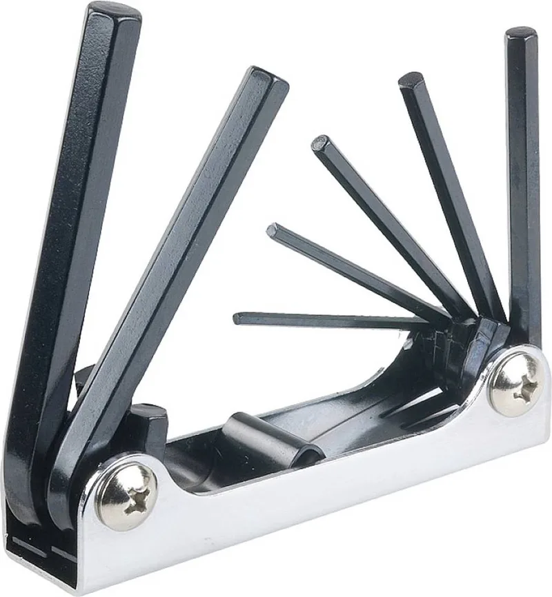 Inbussleutel 2 mm, 2.5 mm, 3 mm, 4 mm, 5 mm, 6 mm, 8 mm, 10 mm 7-delig de KWB, Kleurloos – image du produit 1 sur 3