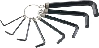 Inbussleutel 2 mm, 2.5 mm, 3 mm, 4 mm, 5 mm, 6 mm, 8 mm, 10 mm 8-delig de KWB – image du produit 1 sur 3