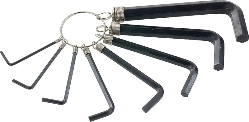 Inbussleutel 2 mm, 2.5 mm, 3 mm, 4 mm, 5 mm, 6 mm, 8 mm, 10 mm 8-delig de KWB – image du produit 1 sur 3