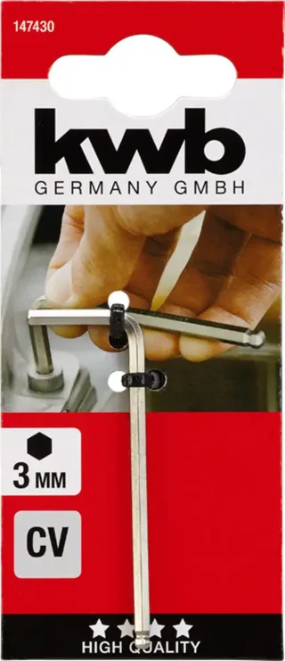 Inbussleutel 3 mm by KWB – product image 2 of 2