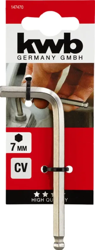 Inbussleutel - 7 mm från KWB – produktbild 2 av 2