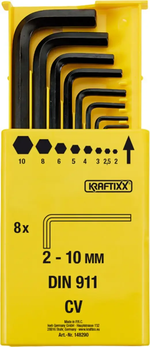 Inbussleutel 8-delig von KWB – Produktbild 3 von 3