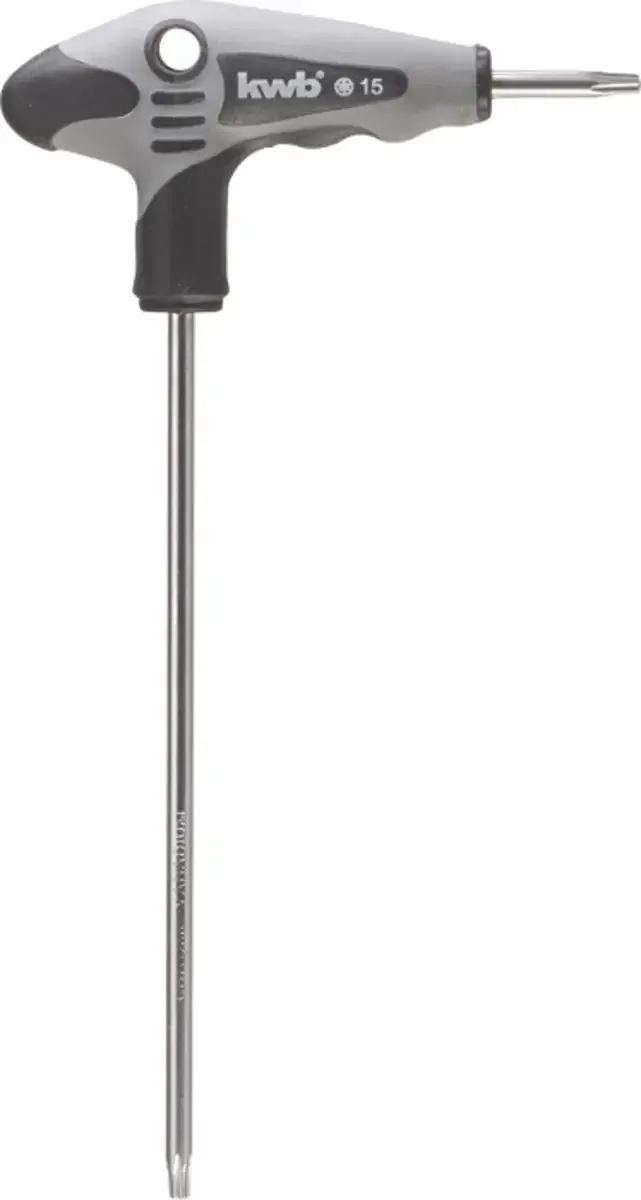 Clé coudée pour vis à 6 pans creux Taille (tournevis) T 15 1 pc(s) de KWB – image du produit 1 sur 2