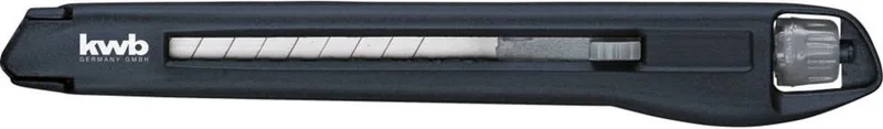 Interlock afbreekmes met draaiknop, 9 mm kwb 015809 1 stuk(s) de KWB, Kleurloos – image du produit